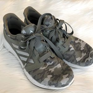 Adidas Edge Lux 3 Camo Running Shoes Ribbon Laces